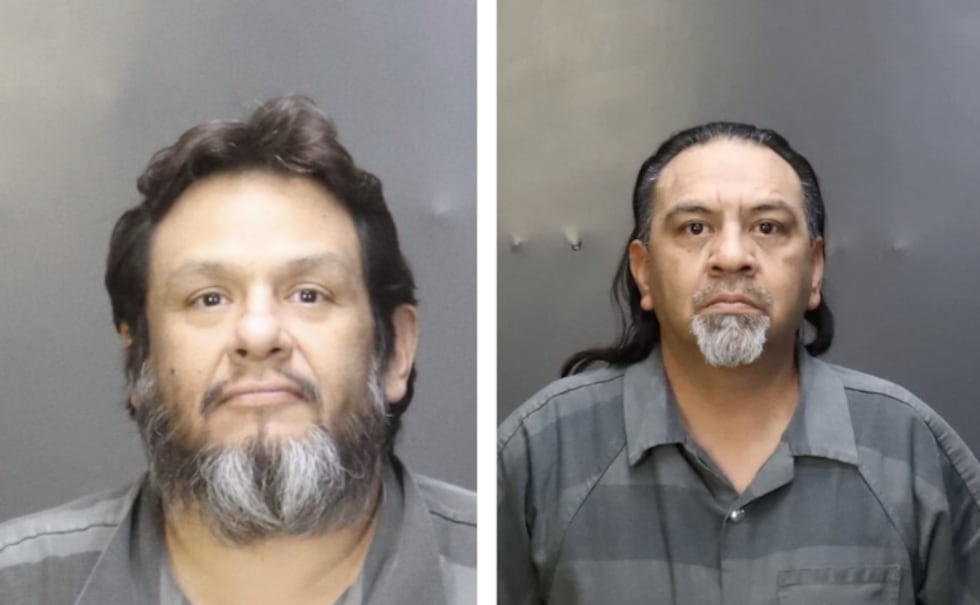 Edward Cortez (izquierda) and Rogelio Rodriguez (derecha)