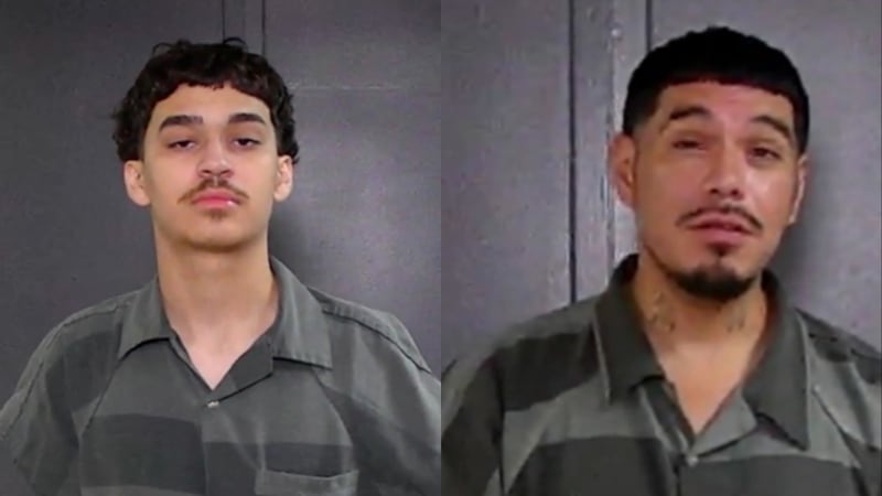 Jose Reyes Jimenez III (L), Joe Jay Mata (R)