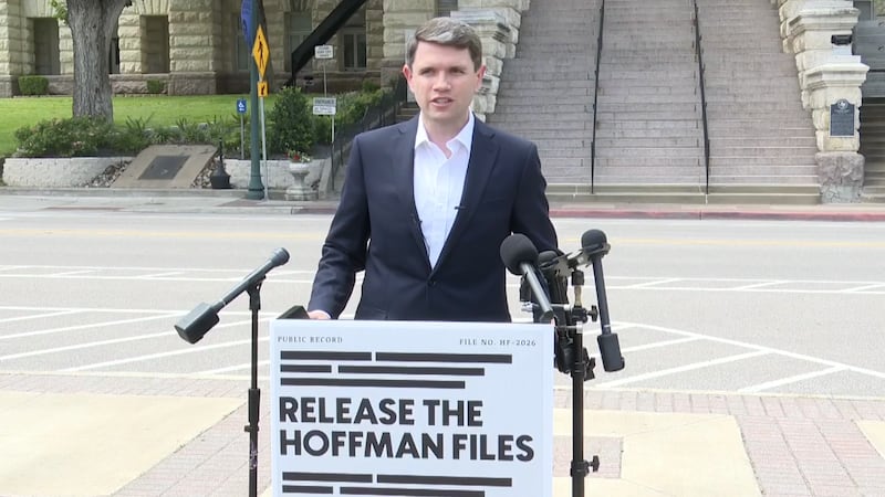 Texas State Rep. James Talarico, a democrat running for a U.S. Senate Seat, visited the...