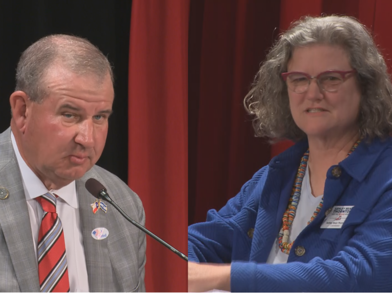 Pat Curry and Ashley Bean-Thorton