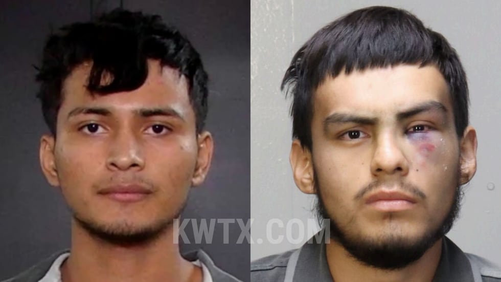 Brayan Hernandez y Leonardo Servin