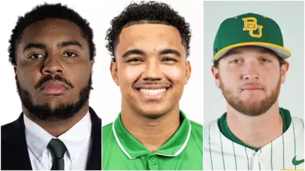 IZQUIERDA A DERECHA: Hosea Wheeler, Kenton Allen y Ethan Calder