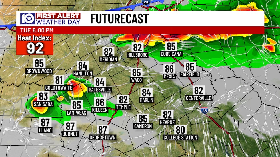 We're keeping an eye on two separate storm opportunities this afternoon and evening. A stray...