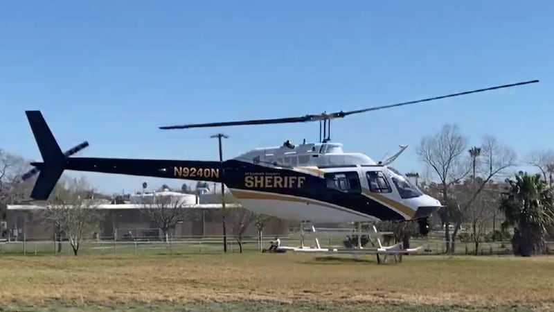 El condado de McLennan presta un helicóptero para ayudar a combatir la crisis migratoria en la...