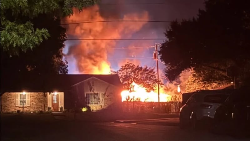 Fire in the 600 block of Regina Dr. in Hewitt