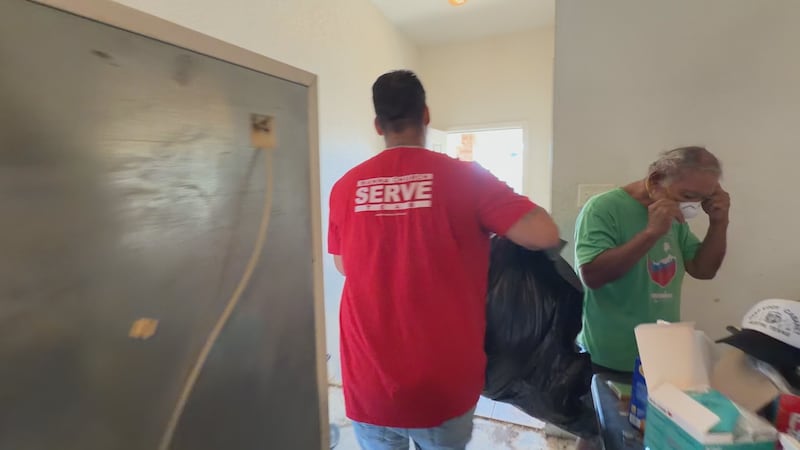 Community rallies to repair disabled veteran's home in Killeen