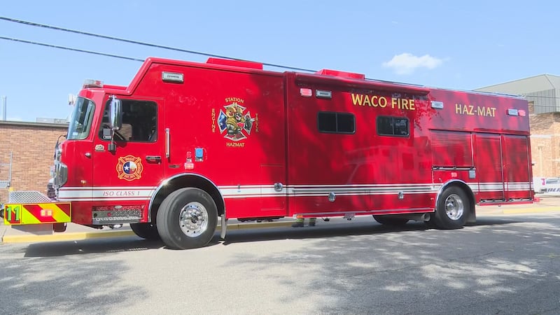 Waco Fire debuts new hazmat truck