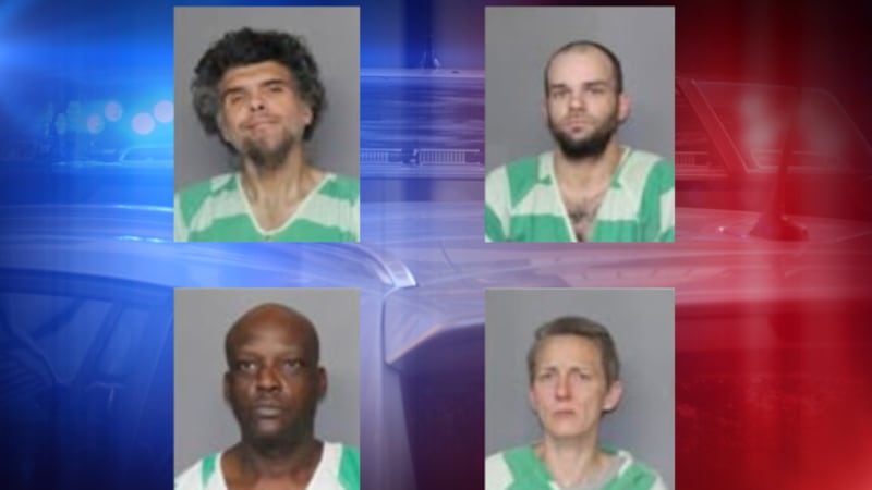 Grimes County serves felony warrants that leads to the arrest of several