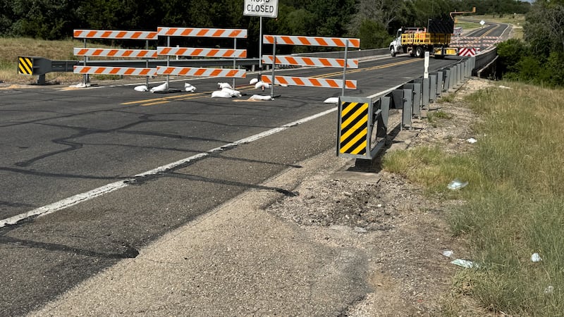 The Texas Department of Transportation has fully closed the FM 308 bridge over White Rock...