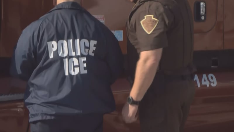 An increased presence of Immigrations and Customs Enforcement agents and Oklahoma Highway...