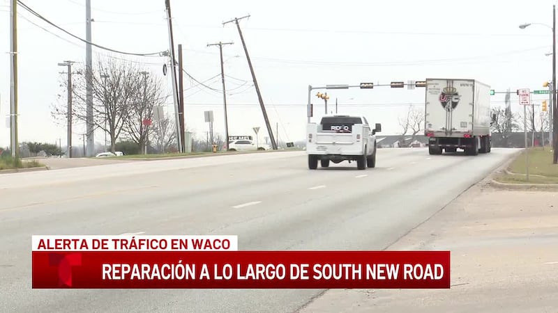 Cierres de carriles previstos para reparaciones del alcantarillado en S. New Road