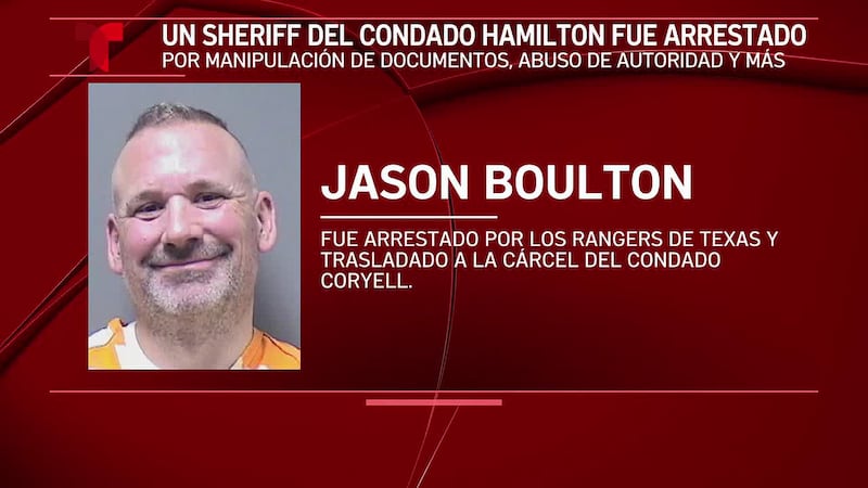El sheriff del condado de Hamilton se encuentra tras las rejas y enfrenta múltiples cargos