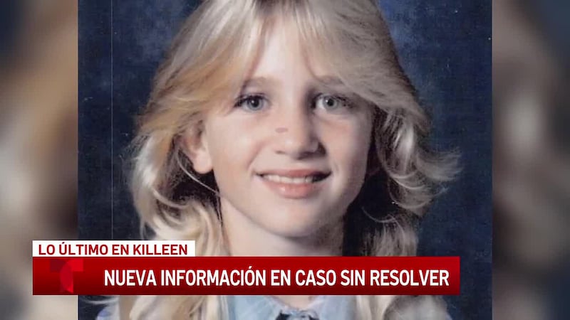 La familia de una niña de Killeen desaparecida desde 1990 dice que nueva evidencia ha iniciado...