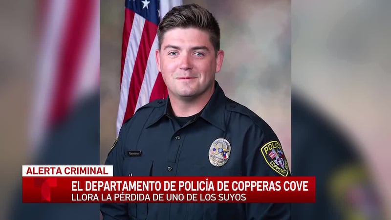 La policía de Copperas Cove llora la muerte de un policía en el acto de servicio