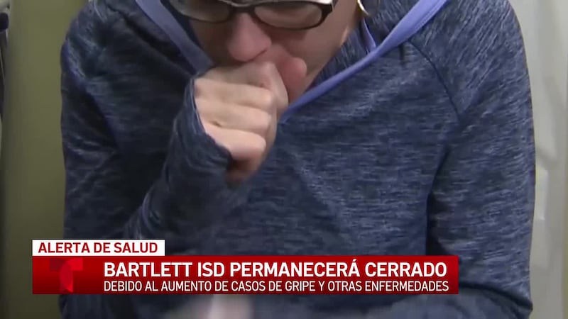 Barlett ISD cierra todos los campus tras un brote de la influenza