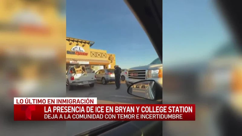 La presencia de ICE en Bryan-College Station deja a la comunidad con temor e incertidumbre