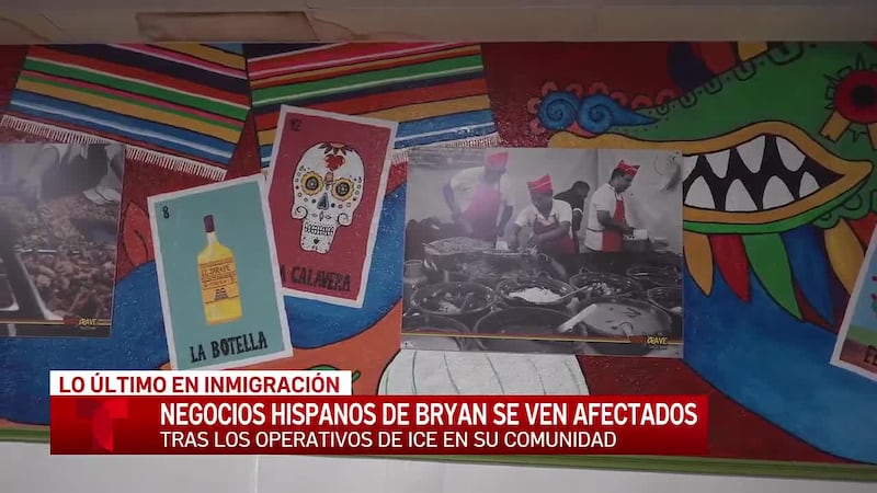 Negocios hispanos de Bryan se ven afectados tras operativos de ICE en su comunidad