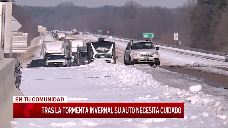 Cómo proteger tu carro después del clima helado