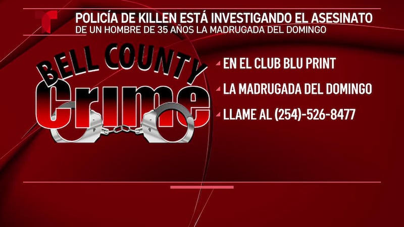 Un hombre fue asesinado a tiros afuera de un club nocturno de Killeen