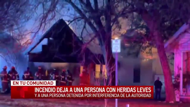 Bomberos responden a un incendio de vivienda en el norte de Waco