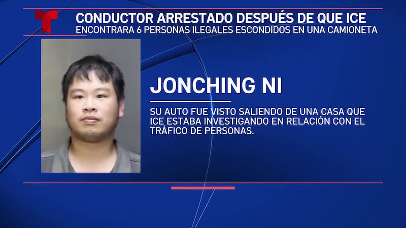 Un conductor es arrestado después que ICE encontrara a seis ilegales escondidos en una...