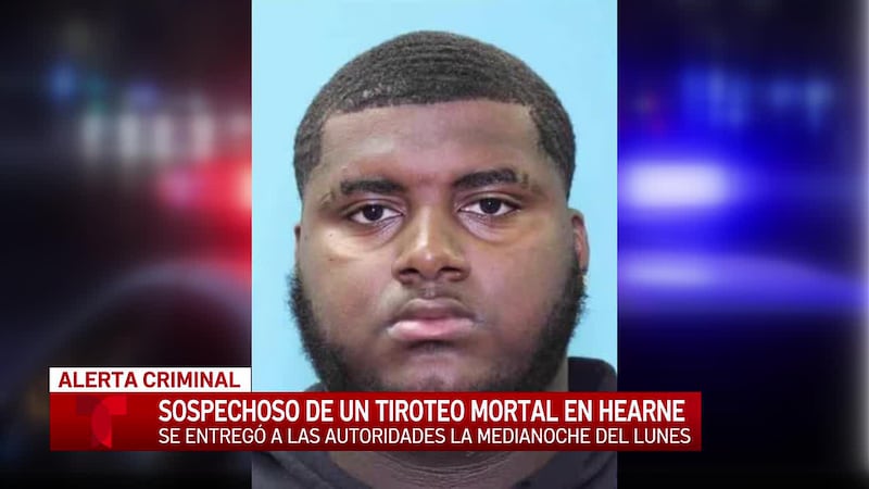 Un hombre se entrega a las autoridades tras un tiroteo mortal en Hearne, Texas