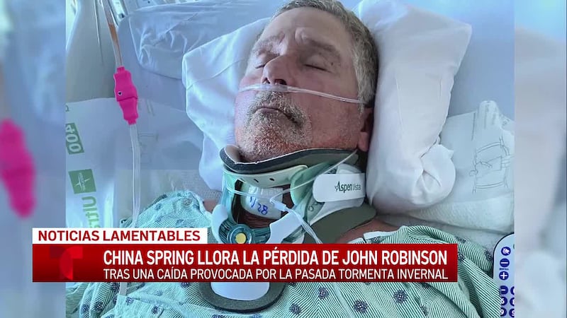 La comunidad de China Spring lamenta la pérdida de John Robinson después de una caída durante...