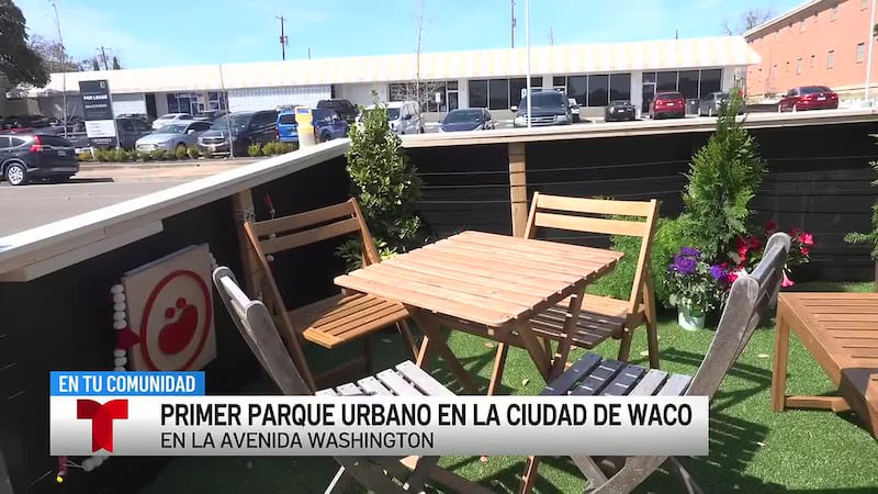 Primer ‘parklet’ de Waco abre en Be Kind Coffee