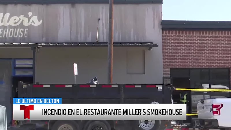 Un incendio daña Miller's Smokehouse en Belton