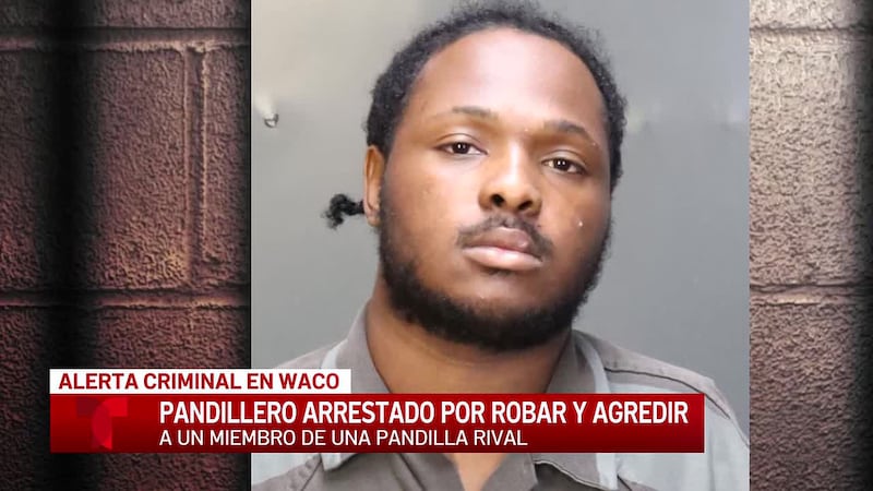 Miembro confirmado de una pandilla de Waco es acusado de robo agravado a un miembro de una...