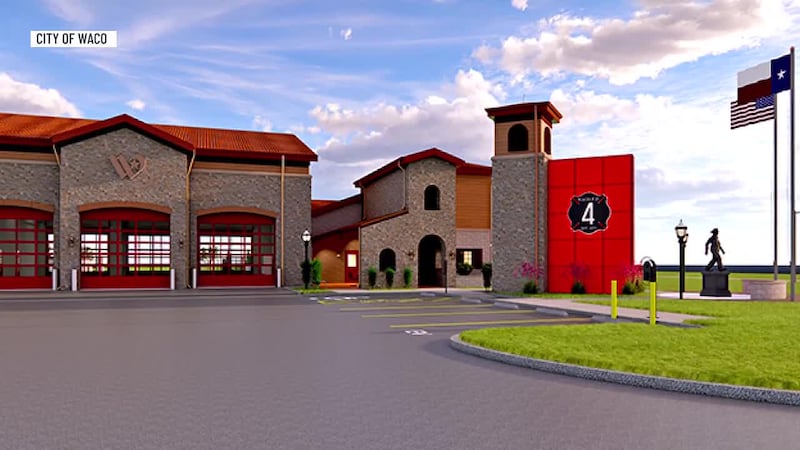 La nueva estación de bomberos 4 de Waco toma forma