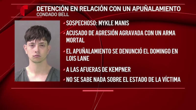 Hombre es arrestado tras un apuñalamiento en una fiesta en Kempner, según los alguaciles