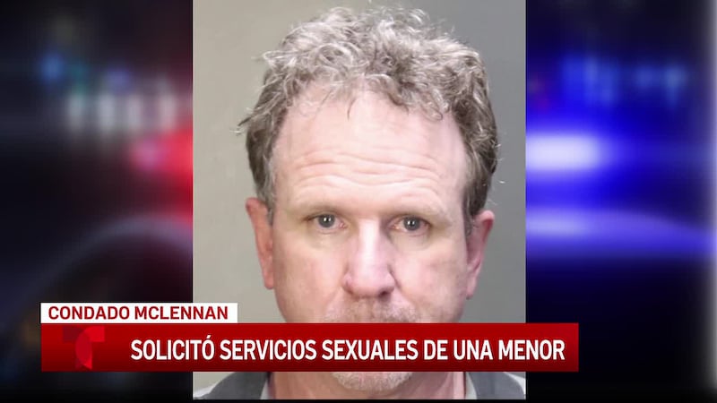 Agentes del condado de McLennan arrestan a hombre por solicitar sexualmente a una menor en...