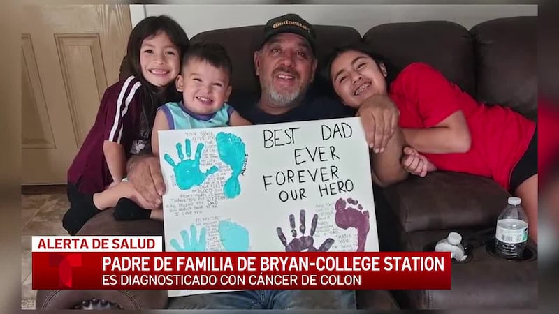 Marzo: Concientización del Cáncer de Colon — Un padre de familia en Bryan–College Station...