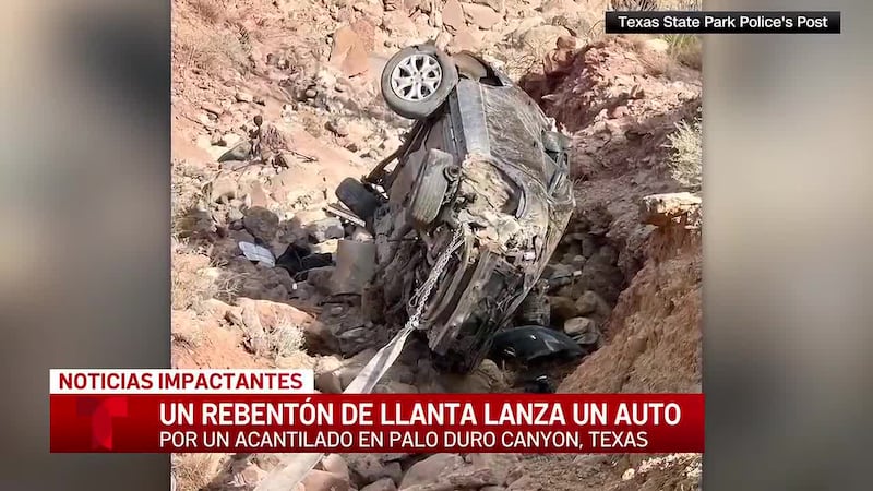 Un vehículo es encontrado en el Cañón Palo Duro tras accidente nocturno en Park Road 5