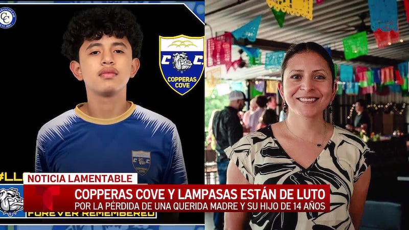 Comunidades del centro de Texas lloran la pérdida de madre e hijo que murieron en una colisión...