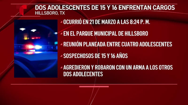 Dos adolescentes enfrentan cargos tras agresión y robo en un parque de Hillsboro