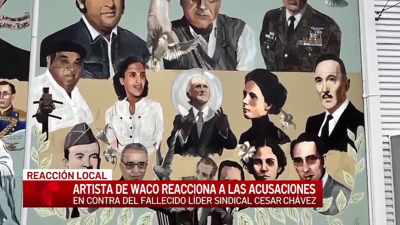 Acusaciones contra César Chávez reavivan debate en Waco sobre mural en centro recreativo