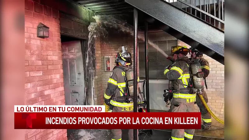 El Departamento de Bomberos de Killeen responde a dos incendios provocados en la cocina en 24...