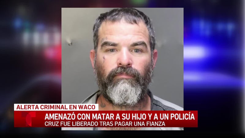 Hombre de Waco amenazó con matar a su hijo y a un policía tras un incidente doméstico