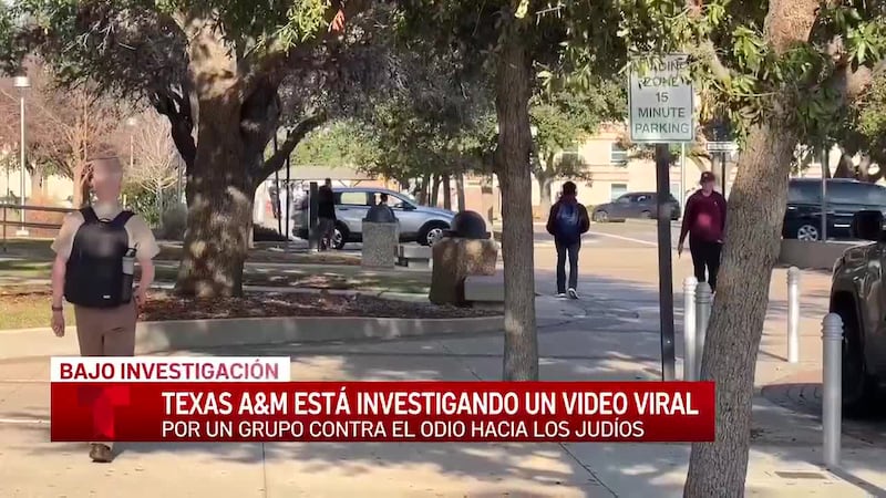 La Universidad de Texas A&M está investigando un vídeo viral compartido por una organización...