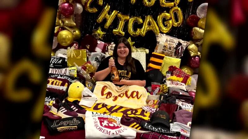 Police say a college student was shot and killed by a masked man while walking with friends.