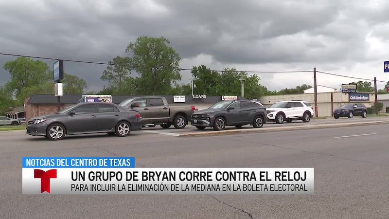 Un grupo de Bryan se apresura para incluir la eliminación de los camellones en la votación de...
