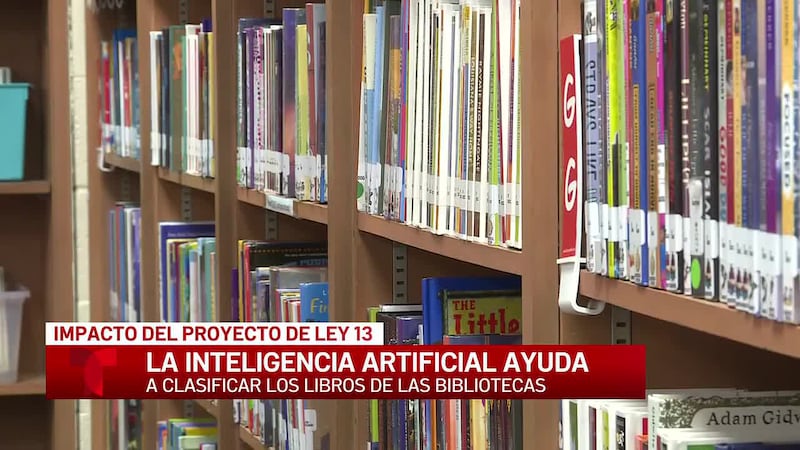 Algunos distritos escolares utilizan la inteligencia artificial para evaluar libros bajo el...