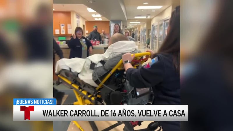 Joven que fue atropellado por una camioneta mientras andaba su bicicleta regresa a casa...