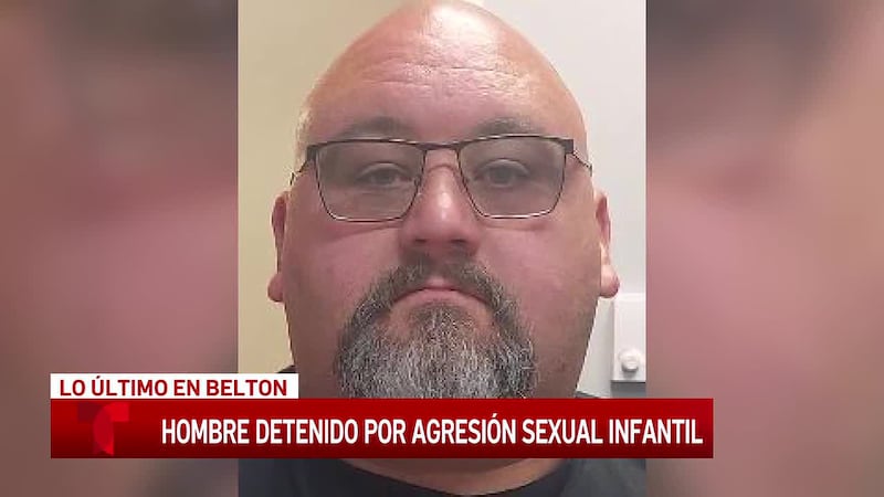Hombre de Belton es detenido por un cargo de agresión sexual de un menor