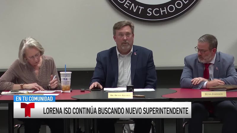 La junta escolar de Lorena ISD no toma ninguna decisión sobre la búsqueda de un...