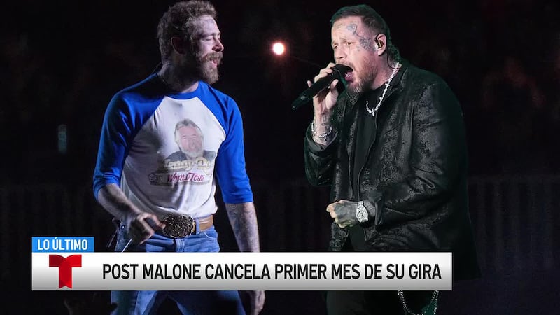 Cancelan concierto de Post Malone y Jelly Roll en la Universidad de Baylor, fuentes cercanas...