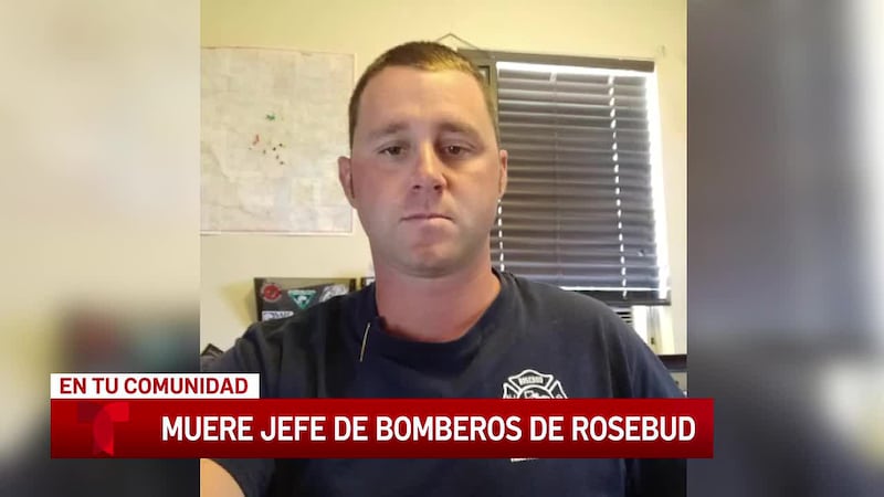 El jefe del cuerpo de bomberos voluntarios de Rosebud, según se informa, ha fallecido en un...
