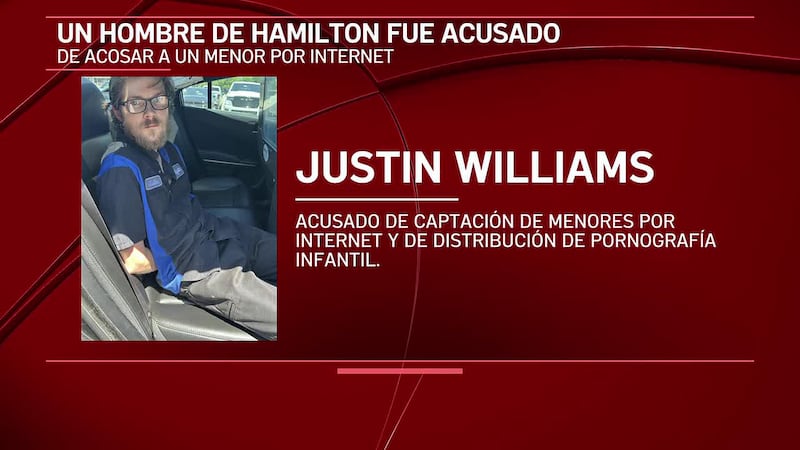 Hombre de Hamilton es acusado de acoso sexual en línea a menores, difusión de pornografía...